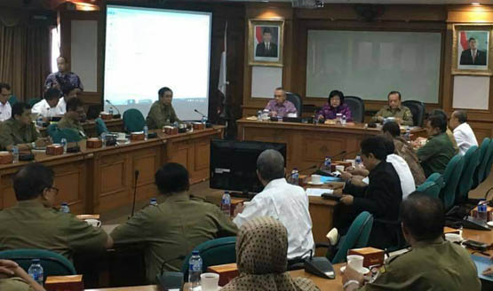 Gubri Bersama Menteri LHK Rapat Persiapan Presiden Buka WED di Siak 