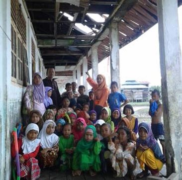 5 Tahun SDN 006 Palika, Rohil Dibiarkan Rusak Parah 