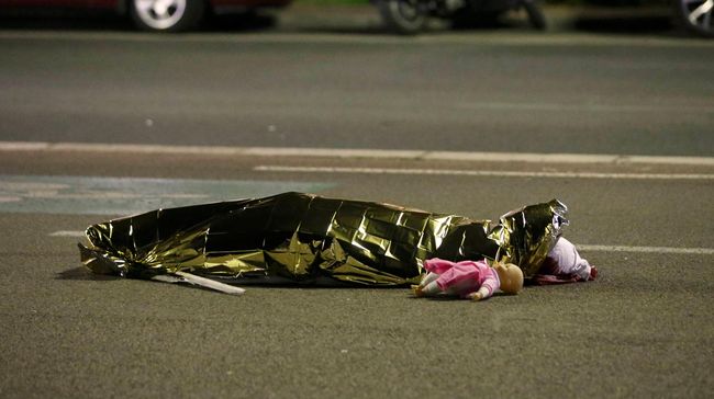 Sedikitnya 10 Anak-anak Jadi Korban Teror di Nice, Perancis