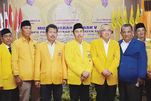 Aklamasi, Syamsuar Ketua 