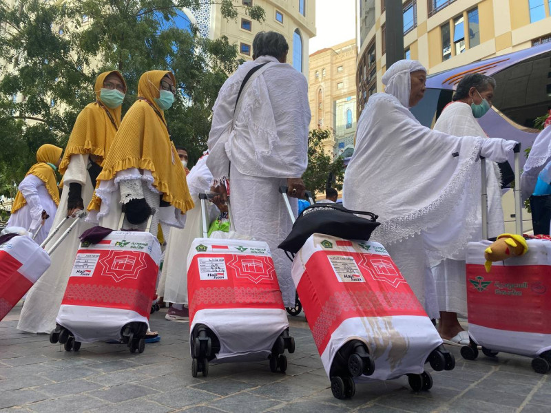 Hampir Seluruh Jemaah Gelombang Pertama Sudah di Makkah 