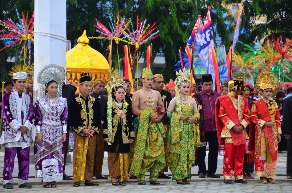 Pawai Budaya Hari Jadi Bengkalis Semarak