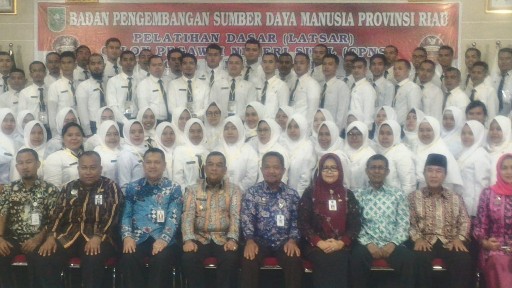 Dibuka Wagubri, Pelatihan Dasar CPNS Pemprov Riau Diberi Pendampingan TNI