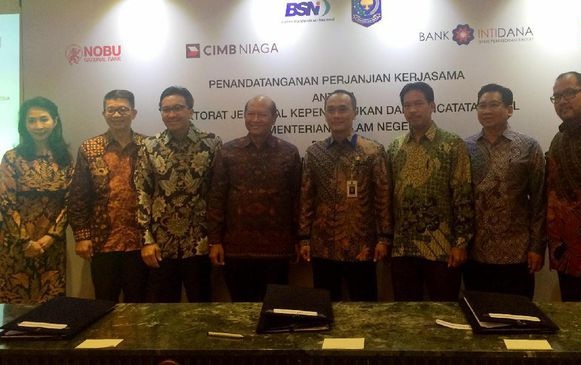 Manfaatkan Data Penduduk, Jasa Keuangan Rangkul Kemendagri 