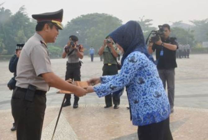 SMPN 1 Tembilahan Hulu Peroleh Penghargaan Tertib Berlalu Lintas 