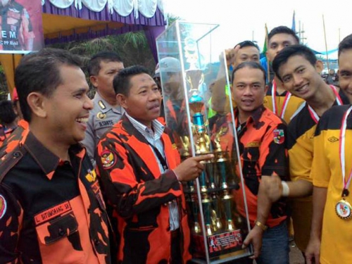 24 Tim Sepakbola Ikut Bertanding Dalam Rangka HUT Pemuda Pancasila Rohil