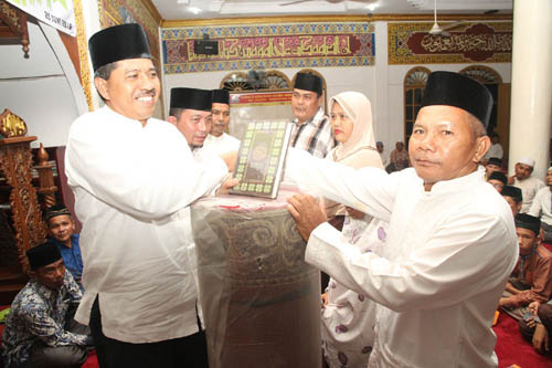 Safari Ramadhan di Kandis, Wabup Siak: Jauhkan Anak-anak dari Pergaulan Penyimpang 