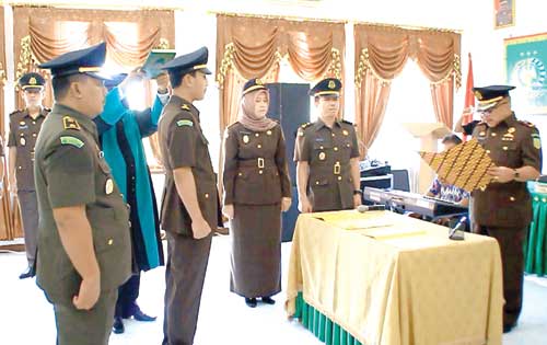 Agus Kurniawan Jabat Kasi Intelijen Kejari 
