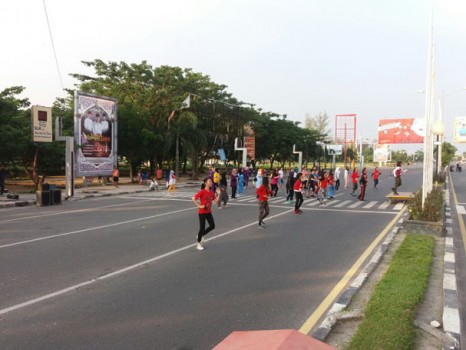 Sat Lantas Polres Gelar Bersama Hari Bebas Kendaraan Bermotor