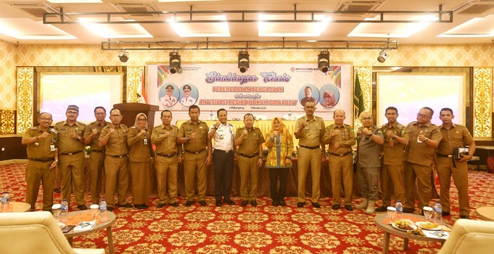 Kegiatan Bimbingan Teknis Perencanaan Pengadaan Barang dan Jasa Resmi di buka Sekda Meranti.