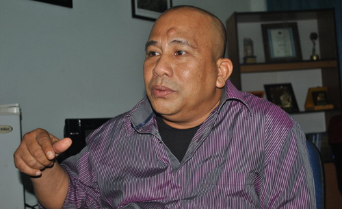 Protes Kabut Asap, PWI Kibarkan Bendera Setengah Tiang Sebagai Wujud Duka Cita.