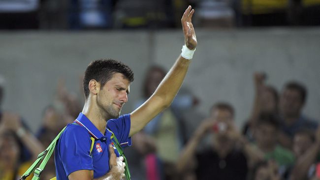 Emas Olimpiade Terus Menjauh dari Djokovic 