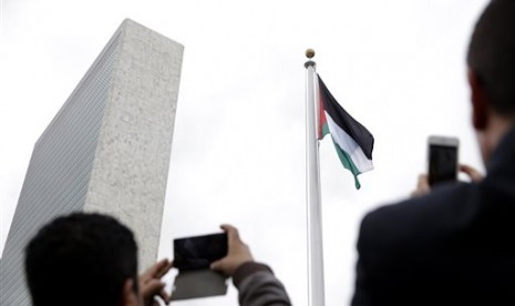 Bendera Palestina Berkibar di Markas PBB, Ini Respons Israel 
