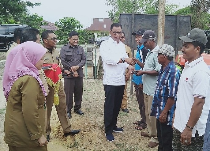 Produktifitas Lahan Padi di Rimba Melintang Rohil Meningkat  
