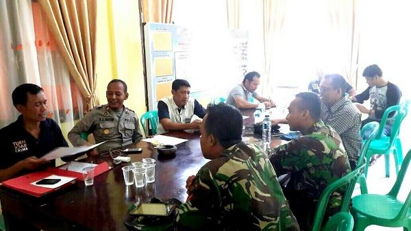 Polres Kampar dan Tim Terpadu Gelar Perkara Terkait Penangkapan Pelaku Karhutla