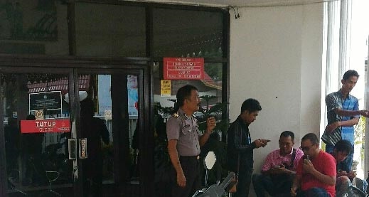 Kantor BRK dan BNI Tembilahan Dibom Molotov