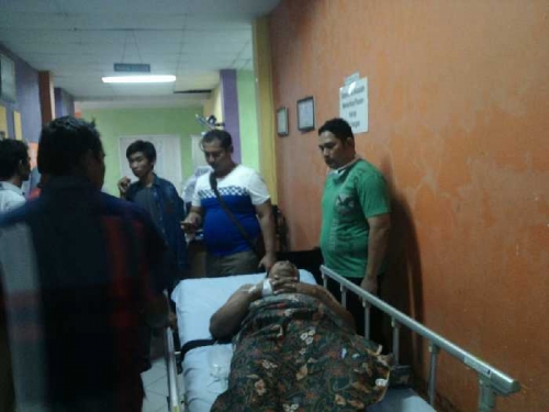 Bendahara Koperasi Bungaraya Siak Ditembak Rampok Usai Ambil Uang dari Bank. 