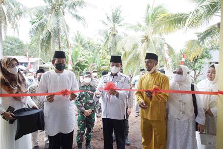 Bupati Inhil Resmikan Bangunan Majelis Taklim As Syifaa 