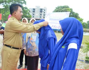 Pemkab Kampar Kembali Buka Diklat Menjahit PKBM