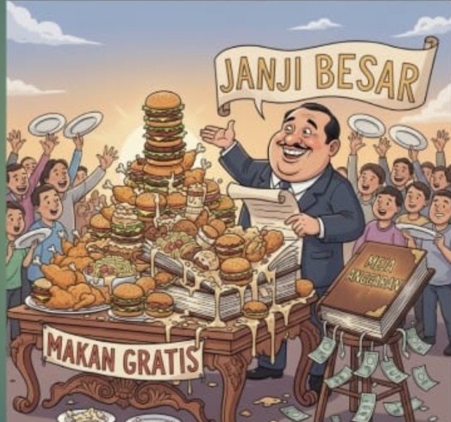 Makan Gratis, Janji Besar di Meja Anggaran