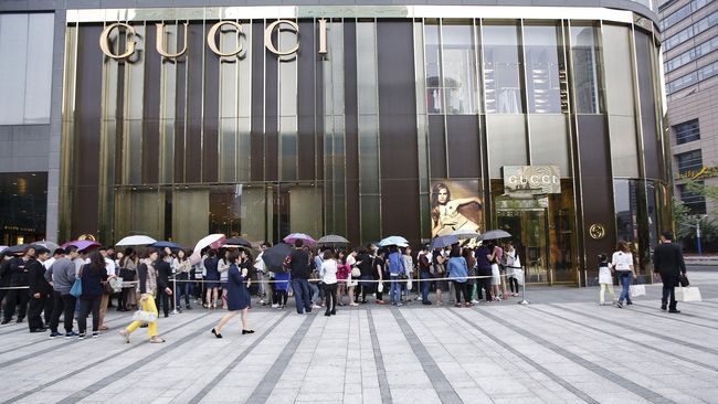 Gucci Sabet Gelar Label Terpopuler di Dunia