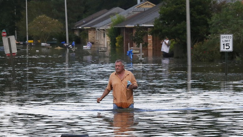 Banjir AS Tewaskan 7 Orang, 30 Ribu Orang Terpaksa Mengungsi