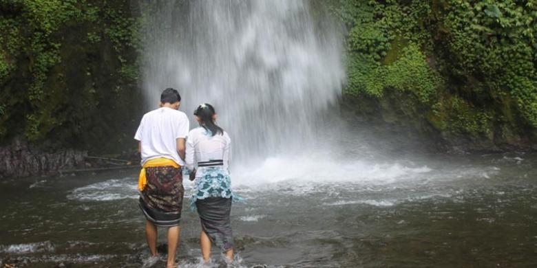 Air Terjun Batu Lantang Suguhkan Pemandangan Eksotis 