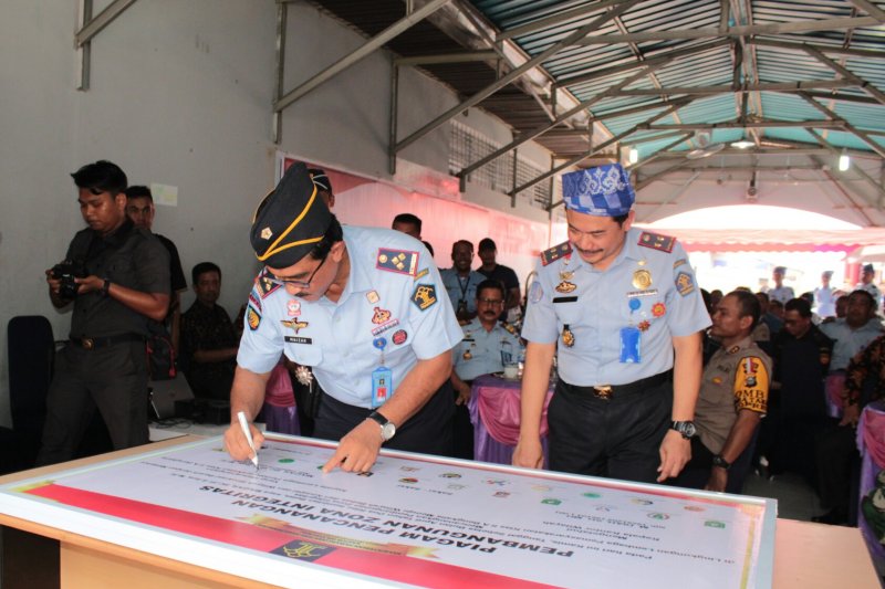 Lapas Bengkalis canangkan zona integritas 