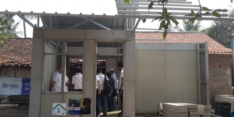 Rumah Instan Buatan Indocement Hanya Rp 35 Juta Per Unit