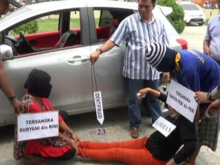 Tersangka Suryani Tolak Beberapa Adegan