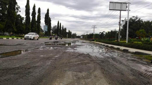 Dinas PU Dumai Lelang Proyek Perbaikan Jalan Soebrantas Rp9,3 Miliar 