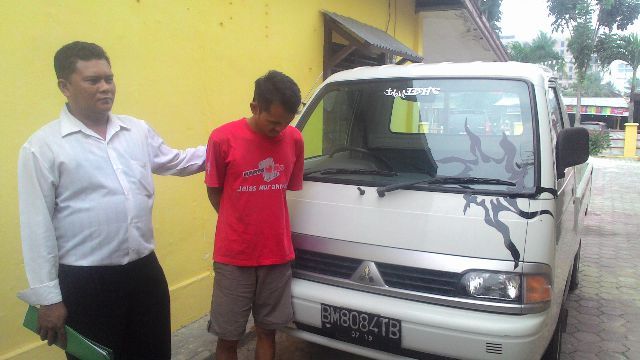 Eksekutor Diburu, Seorang Penadah Mobil Curian di Pekanbaru Diciduk Polisi 