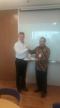 Bupati Meranti Tawarkan Potensi Kelautan Meranti ke Kudebes Norwegia 