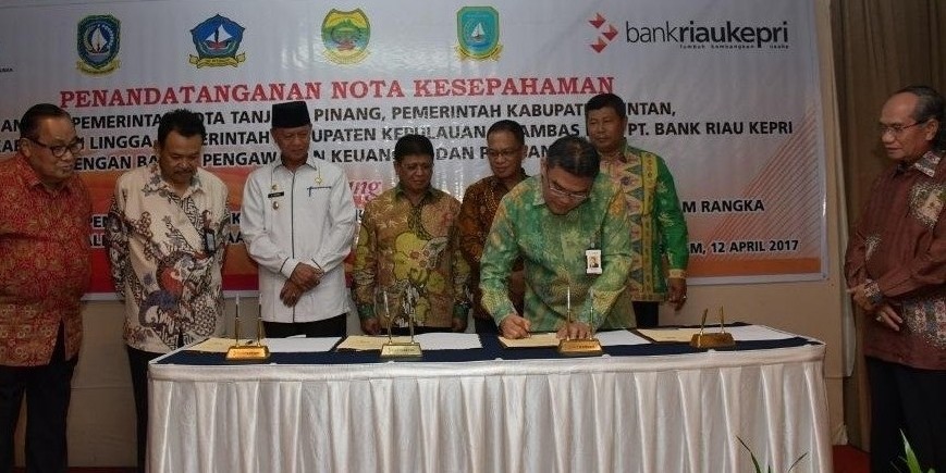 Bank Riau Kepri Jalin Kerjasama dengan 4 Daerah di Kepri