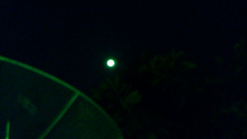 Wow, Purnama Malam Ini di Langit Kuansing Sangat Indah dan Menawan 