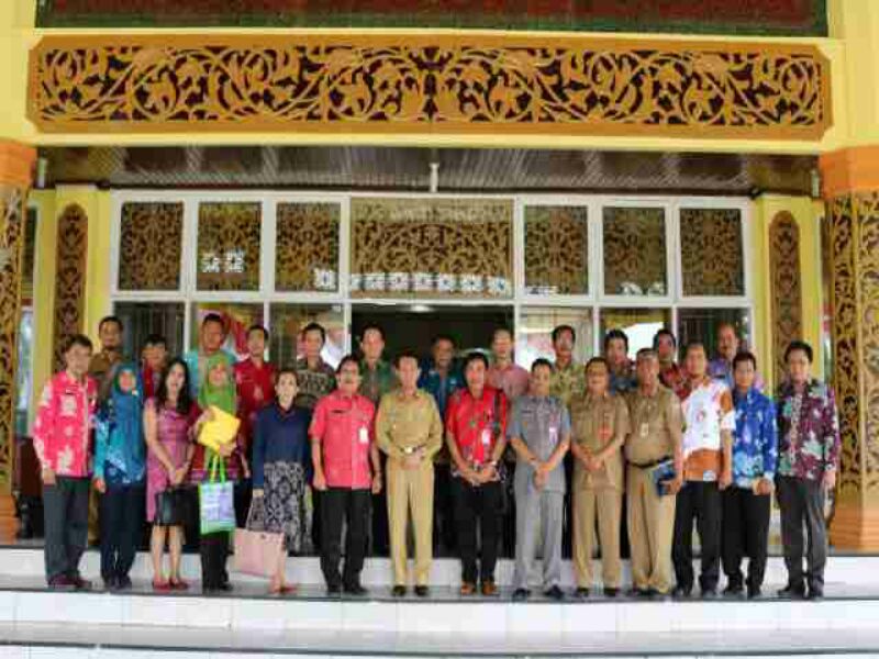 Pemkab Katingan Studi Banding Mengenai PSIDa Di Kabupaten Pelalawan