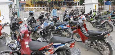 Kantor Walikota Jadi Tempat Parkir