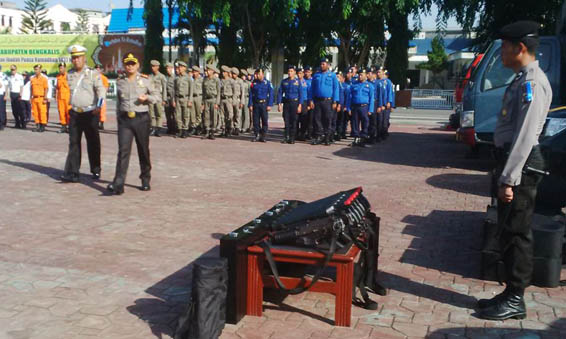 Porles Bengkalis Kerahkan 300 Personil Amankan Idul Fitri 1437 H
