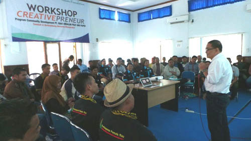 Ditaja PT RAPP, Puluhan Organisasi Mahasiswa dan Pemuda Ikuti Workshop Creativepreneur