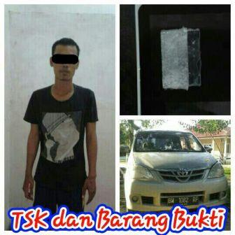 Polres Rohil Tangkap Avanza Bawa Sabu