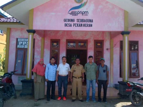 Pelajari Pembangunan di Desa Pekan Heran, Profesor dari Ritsumeikan University Jepang Lakukan Kunjun 