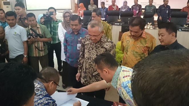 Rapat Koordinasi Gubernur Riau Dan Bupati Serta Wali kota Se Provinsi Riau Digelar 