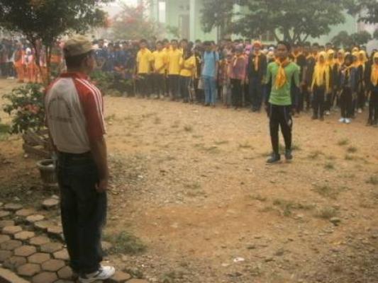 Pengukuhan Anggota PMR Baru Zona 2 Resmi Ditutup