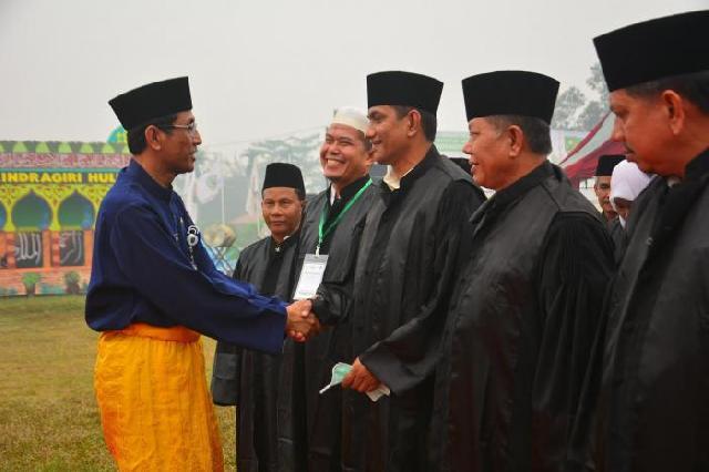 Inhu Pamerkan Tradisi Khatam Alquran Jelang Nikah