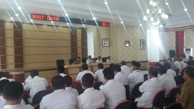 Bupati Kesal Karena Ada Kecamatan Belum Tuntas Administrasi