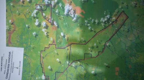 Ini Kawasan Perkebunan PT. Gandaerah Hendana yang Diduga Garap Lahan di Luar HGU dan Izin Pelepasan