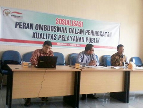 Ombudsman Minta Masyarakat Laporkan Lembaga Pemerintah  Tidak Berikan Pelayanan Publik dengan Baik