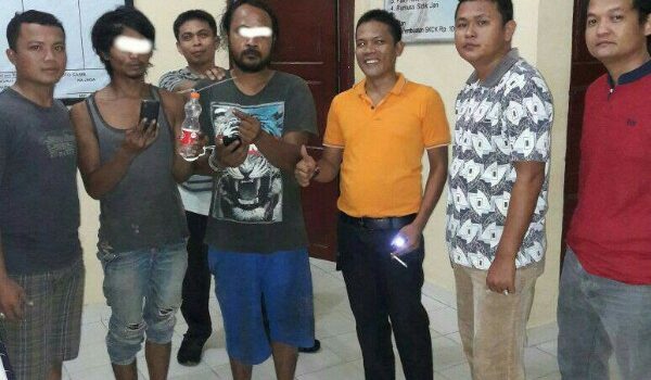 Polsek Koto Gasib Ringkus 2 Pengguna Narkoba di Tasik Seminai