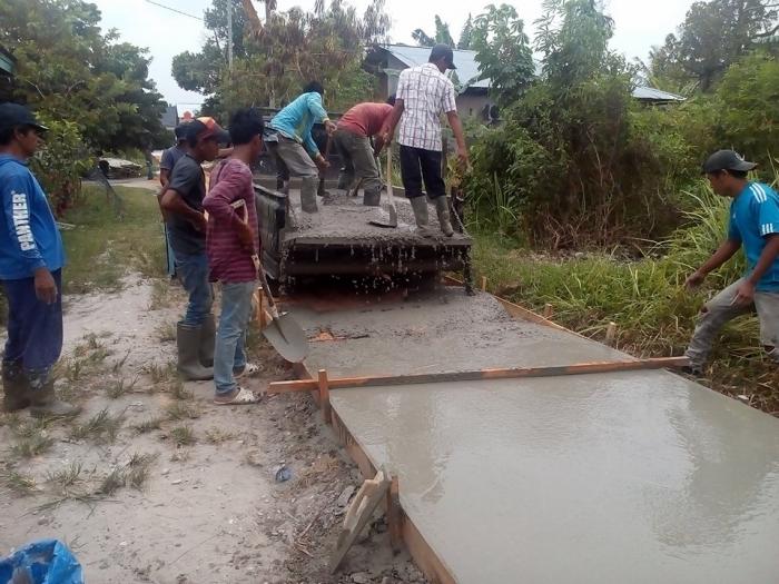 Sejumlah Proyek ADD dan DD Tarai Bangun Kampar Dipertanyakan Warga 