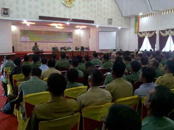Bupati Rohil Buka Bimtek Pelaksanaan ADK dan DK Angkatan III